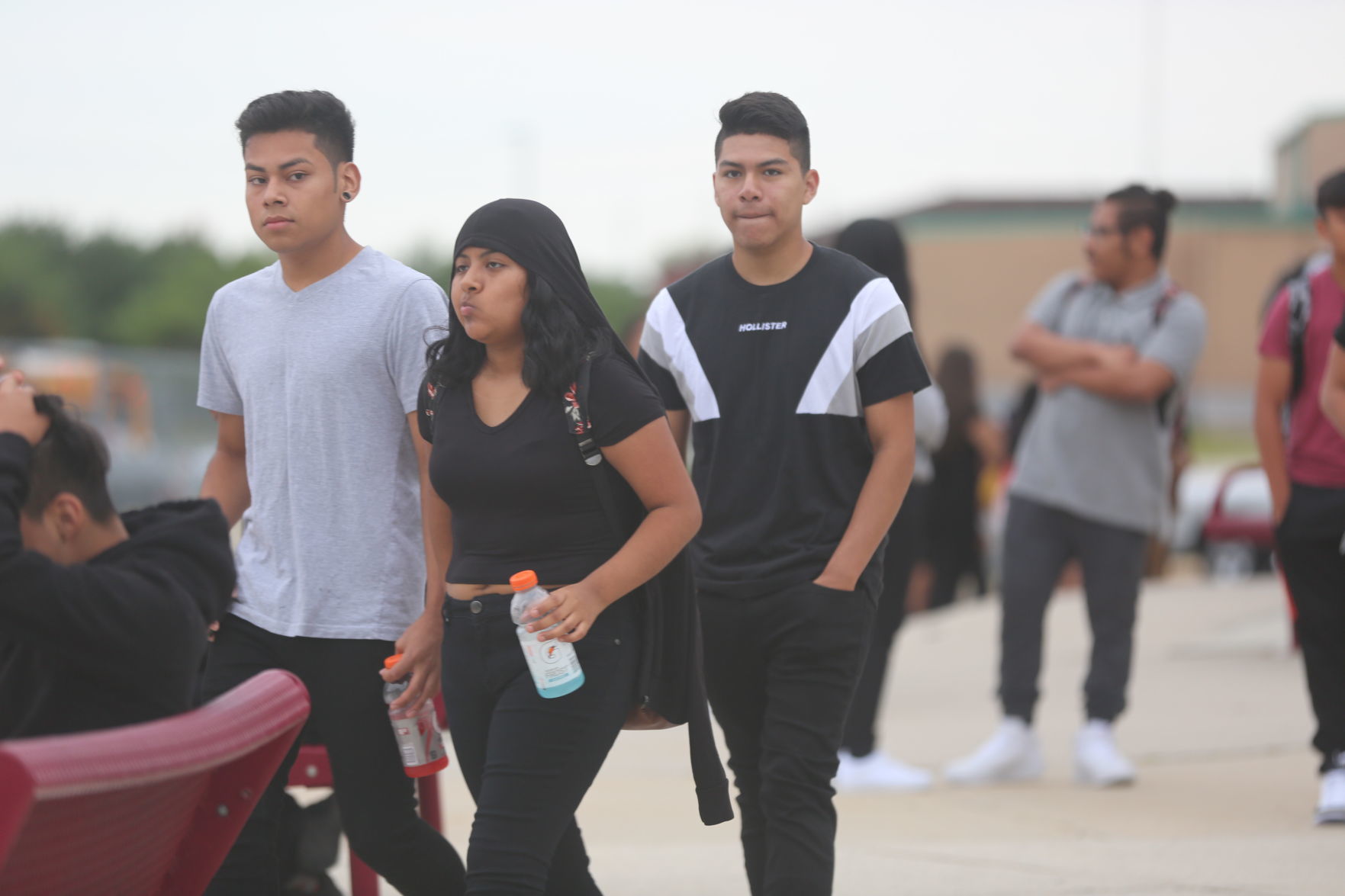 First Day at Pleasantville High School